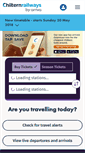 Mobile Screenshot of chilternrailways.co.uk